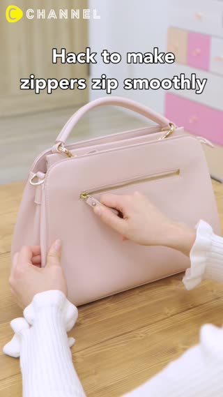 Hack to make zippers zip smoothly