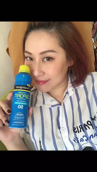 我的夏日防曬法寶-露得清極透氣清爽防曬噴霧SPF50