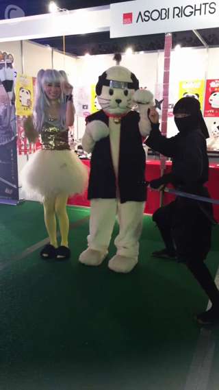 もしフェスの癒し！！ニャンまげくん！！