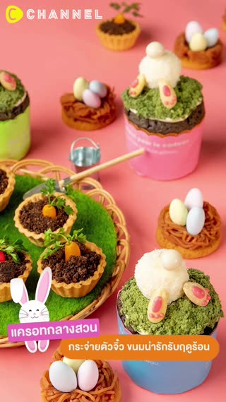 แครอทกลางสวน กระจ่ายตัวจิ๋ว ขนมน่ารัก