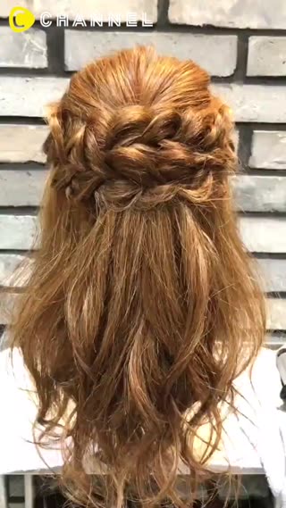 เปียมงกุฏสุดอลังถักเองได้ 