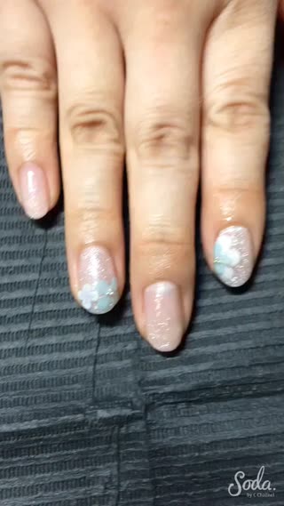 3Dフラワーネイル