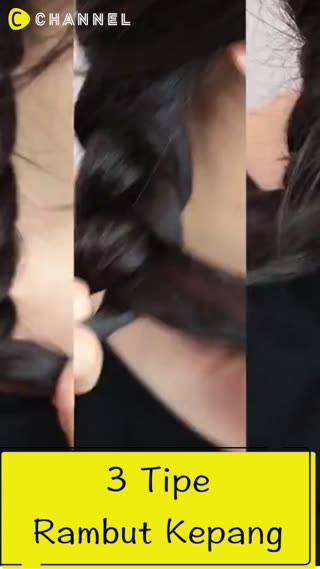 3 Type Rambut Kepang