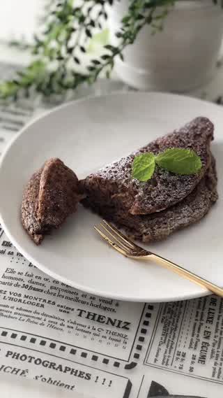 材料4つだけ！ふわふわチョコオムレツ！