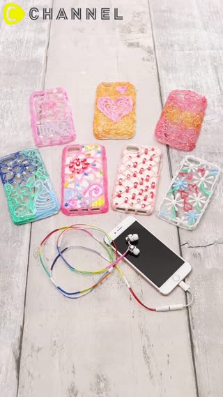 หูฟังสายรุ้ง & เคสมือถือเรนโบว์จากปืนกาว