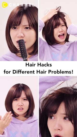 Hair Hacks for Different Hair Problems!