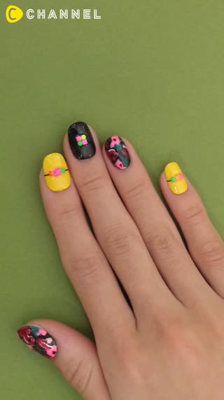 個性的な指先♡アーティスティックネイル