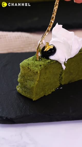 Kue Matcha Lembut