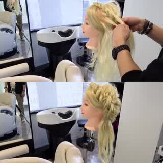 NEWロープ編みカチューシャ