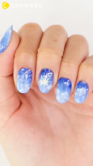 2016年大ヒット映画！「君の名は」ネイル