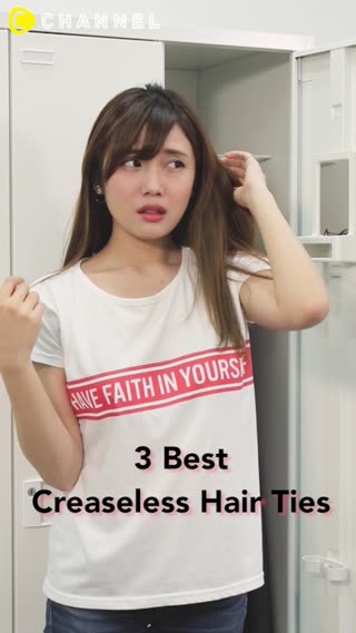 3 Best Creaseless Hair Ties