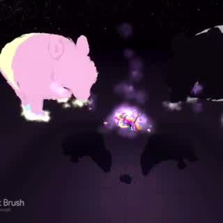 【VRアート】夢を食べるバク【最後に注目⭐︎