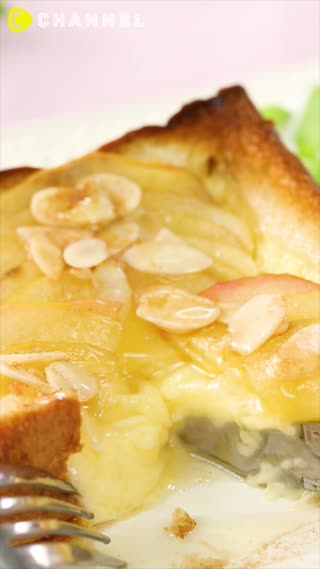 คัสตาร์ดโทสต์แอปเปิ้ล 