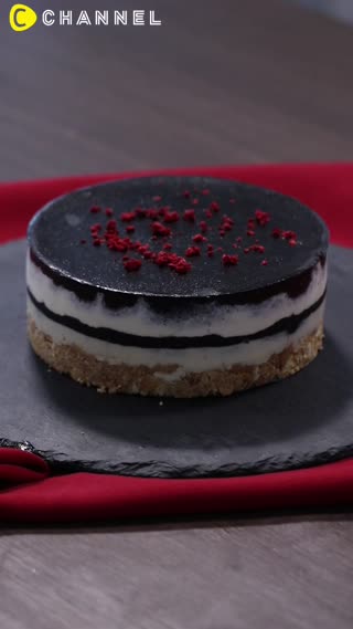黑與白♡黑白雙色起司蛋糕